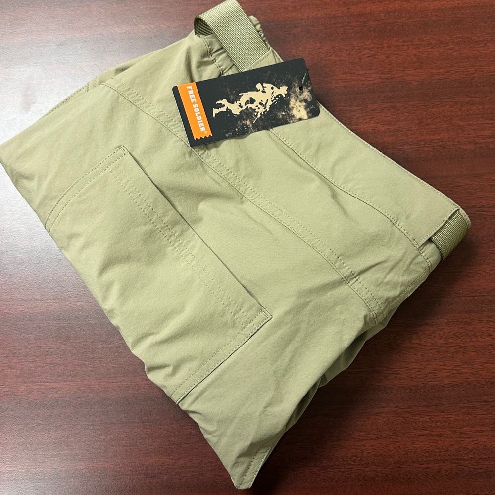 Free Soldier Cargo Hiking Pants Mens 44x30 Mud Outdoor Tactical Belted Gorp NWT